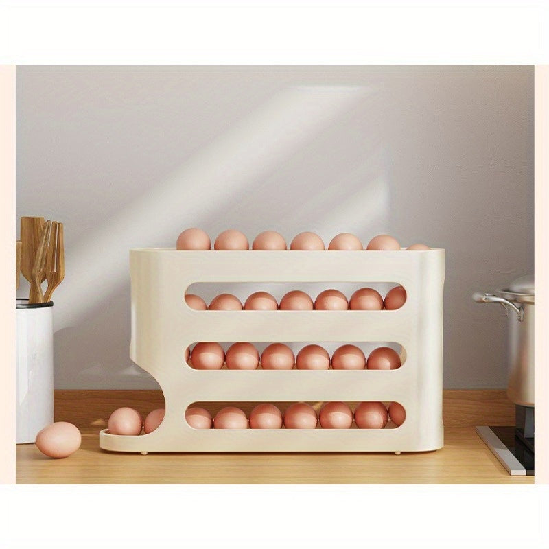 Automatic Rolling Egg Storage Box