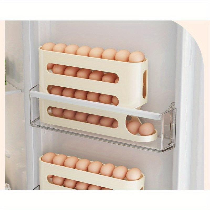 Automatic Rolling Egg Storage Box