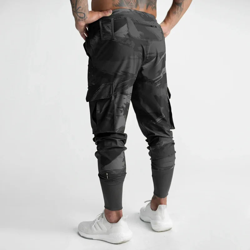 2024 New camouflage Sport Pants Men's Fitness