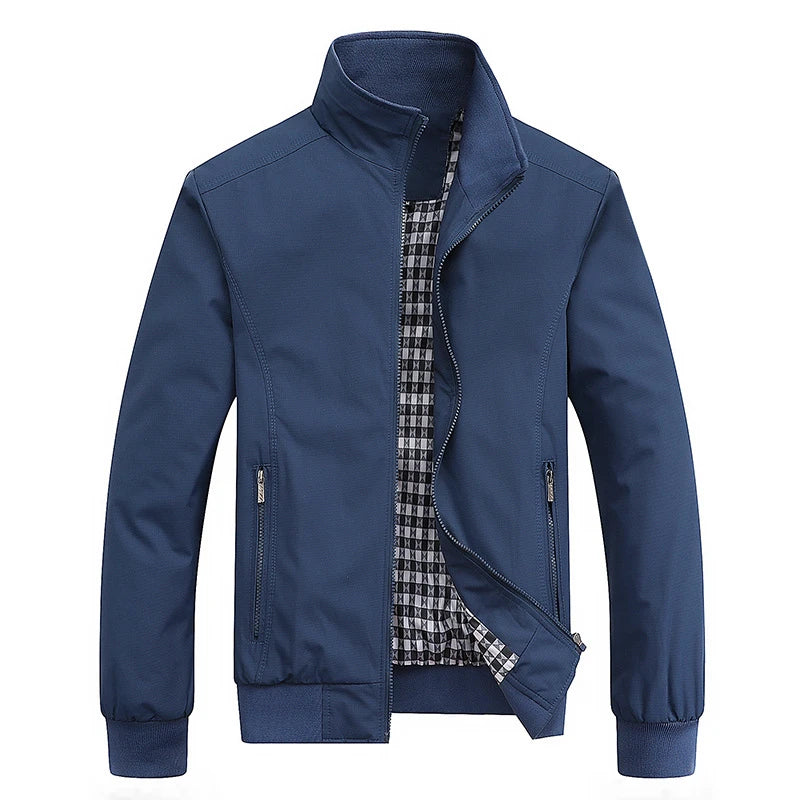 2024 Spring Autumn Casual Solid Fashion Jacket man