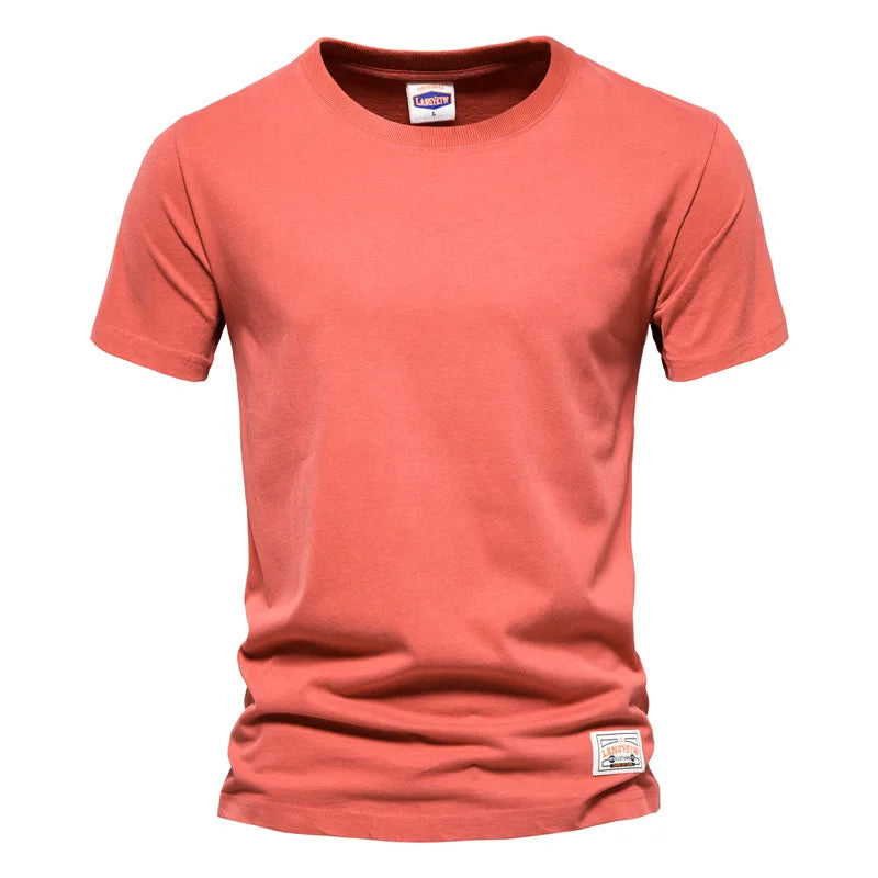 Mens Summer 100% Cotton T-Shirts