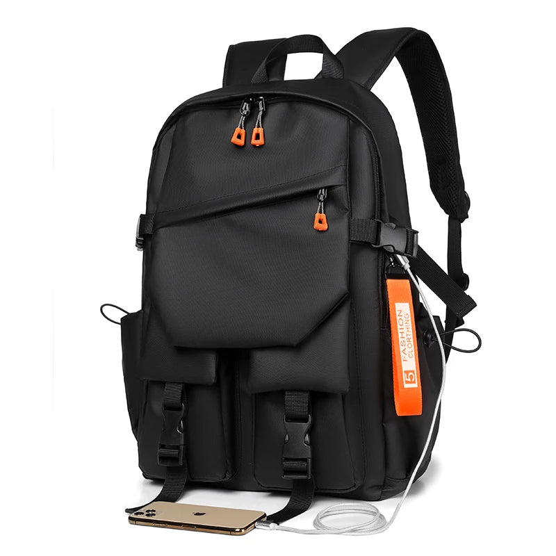 Luxury Men's Backpack High Quality Waterproof