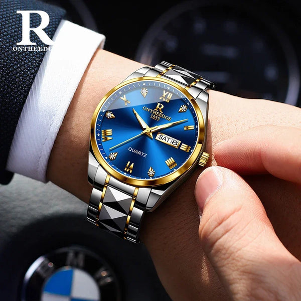 Fashion High-end Luxury Men's Watches Waterproof