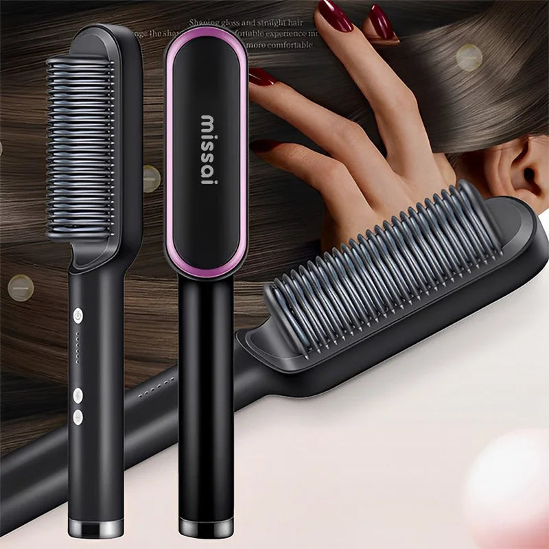 Hair Straightener Brush