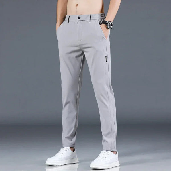 2024 Summer New Thin Ice Silk Stretch Men's Pants