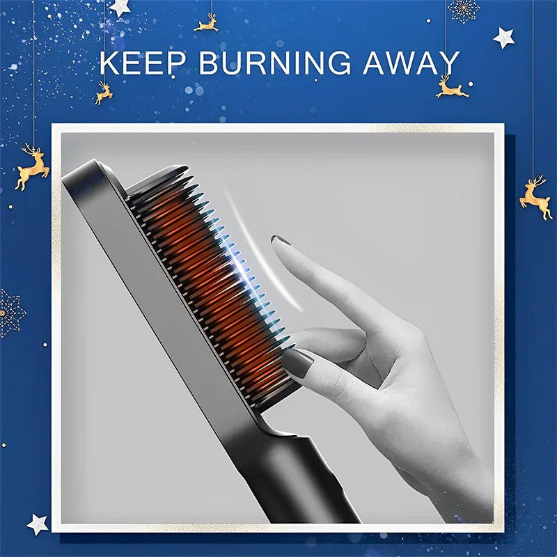 Hair Straightener Brush