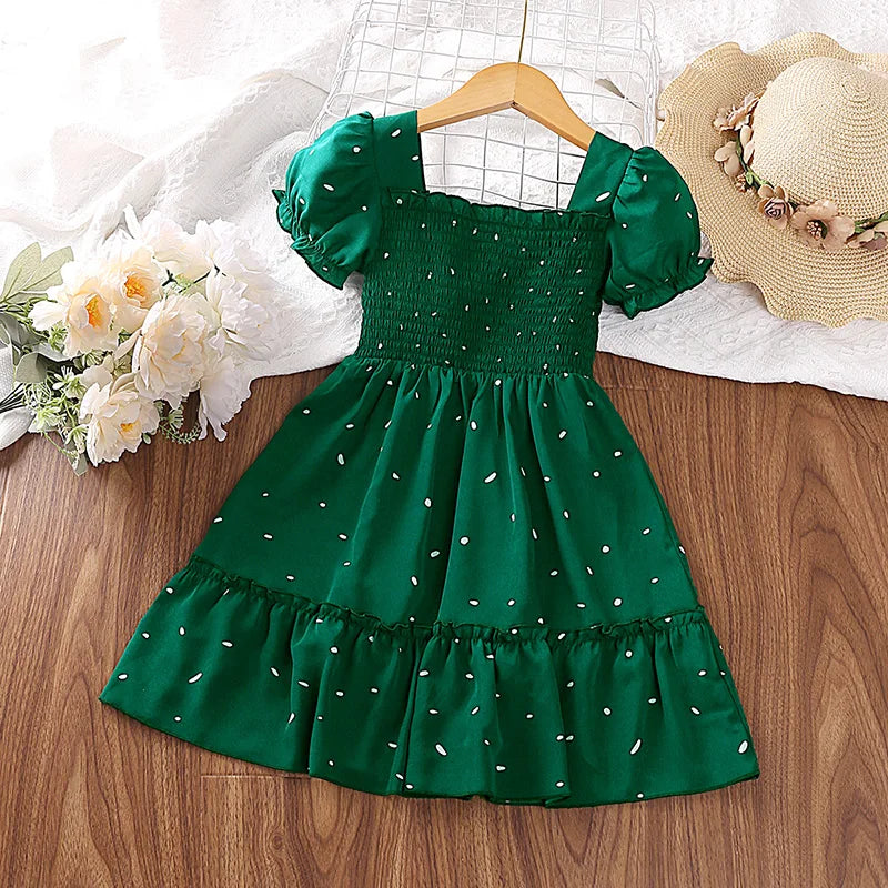 Children's Dress Green