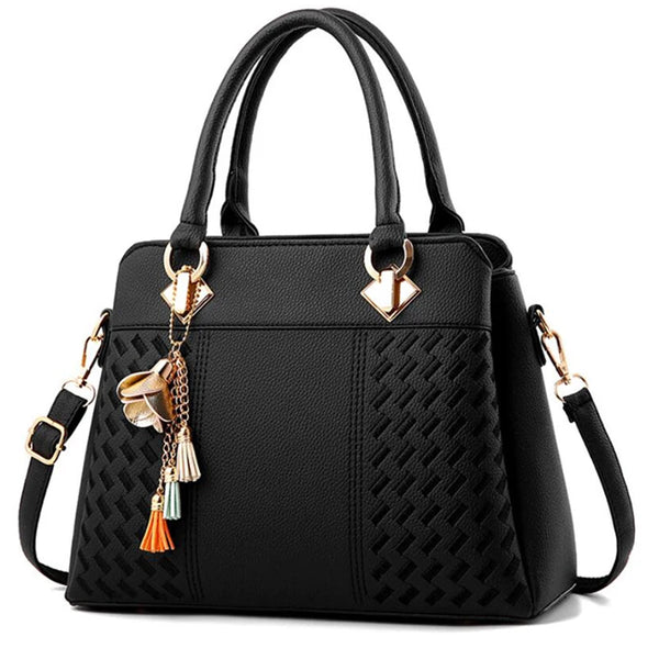 Grace Brown Shoulder Bag Black