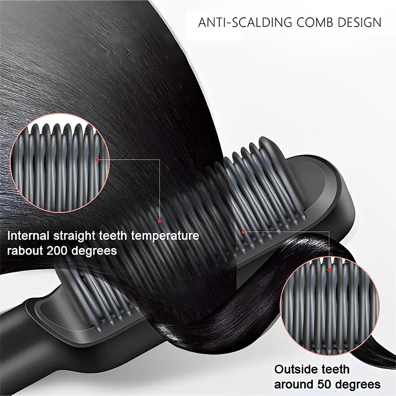 Hair Straightener Brush